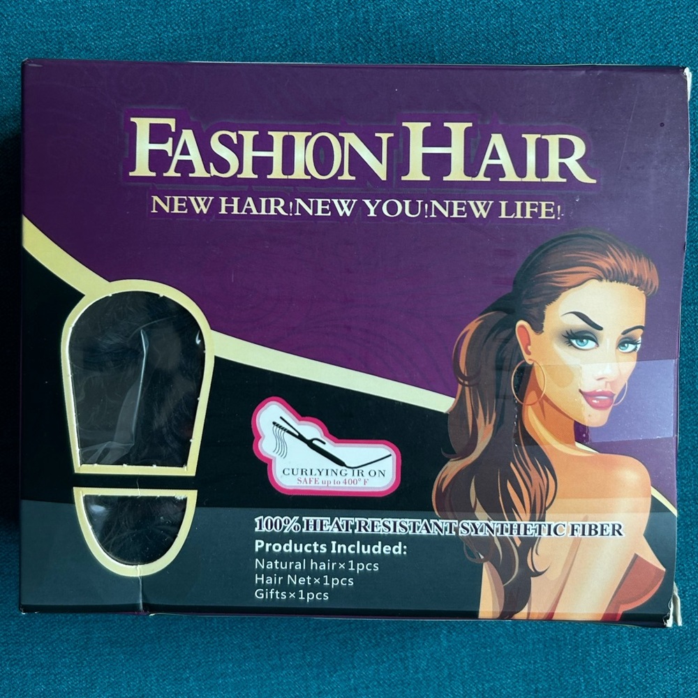 Synthetic Fashion Hair-New Hair! New You! New Life!-NEW IN BOX